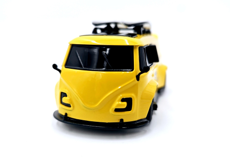 Preview: Pocket Racer Race Bus mit Fernbedienung